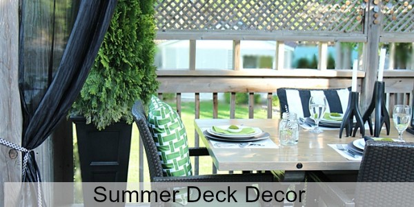 Summer Deck Decor