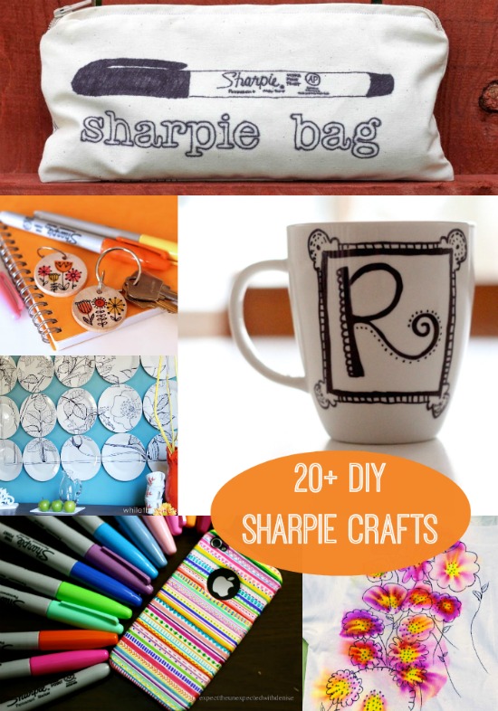 20 fun Sharpie Crafts - the Ultimate List!