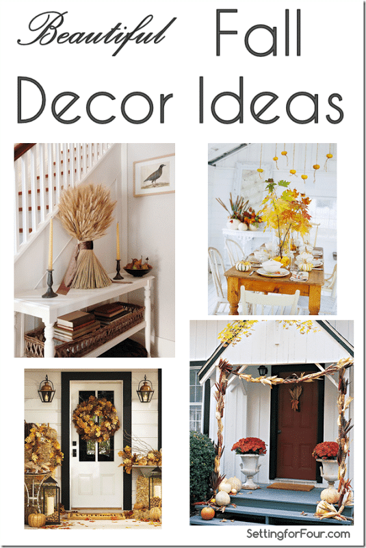 Decorating for Autumn: Inspiration from Home Magazines - Setting ...