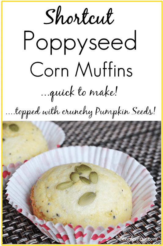 Shortcut Poppyseed Corn Muffin Recipe