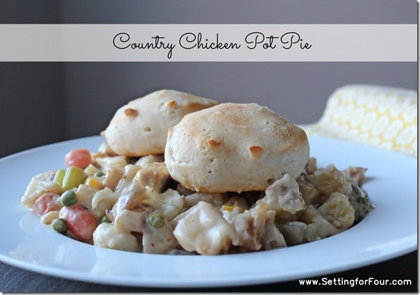 Country Chicken Pot Pie Recipe from Cavendish Farms