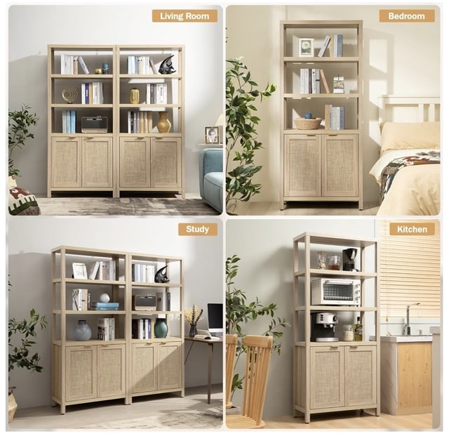 Beautiful Affordable Amazon Bookshelf Bookcase - organization and storage for the home.