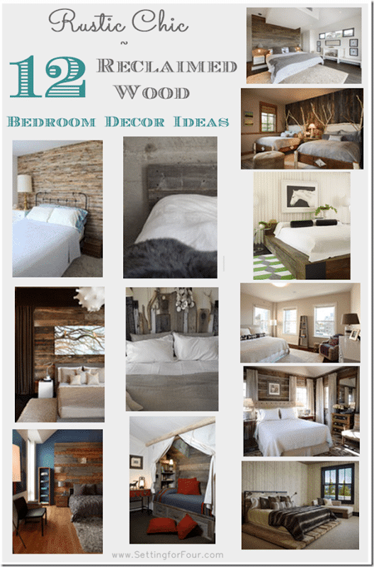 Rustic Chic 12 Reclaimed  Wood  Bedroom  Decor  Ideas  