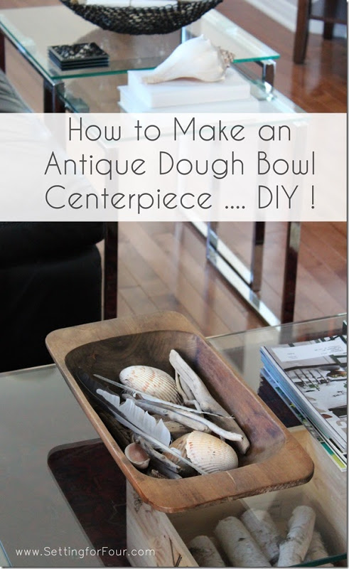 How To Stain And Refinish A Dough Bowl Diy Tutorial Setting For Four