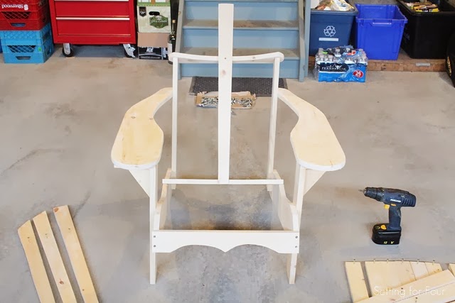 Make an Adirondack Chair: Assembling Adirondack Chair Pieces