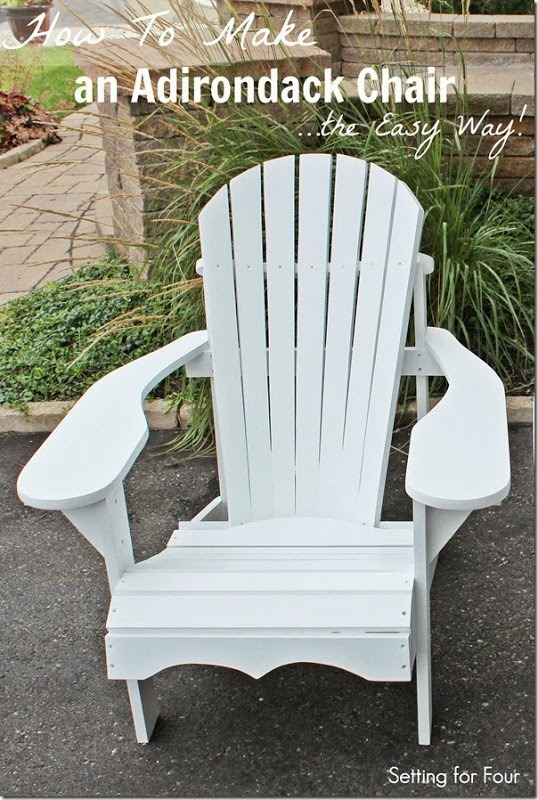 How to make an Adirondack Chair