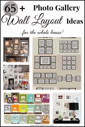 65 Plus photo gallery wall layout ideas!