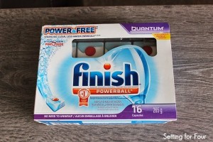 Clean without harsh chemicals with Finish® Power & Free™ Quantum