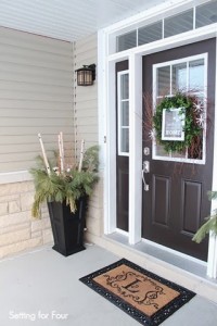 Winter Entryway Decor Ideas