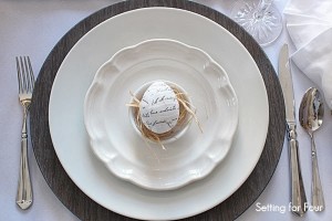 Tablescape with lots of spring decor ideas Tablescape with lots of spring decor ideas
