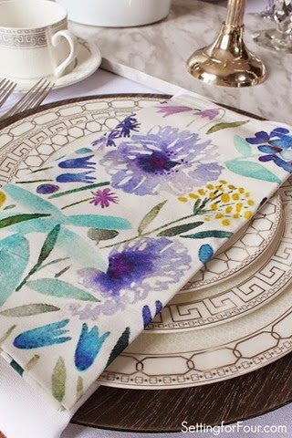 Spring table setting ideas!