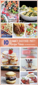 10 Summer Backyard Party Recipe Ideas