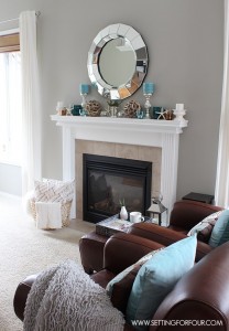 Summer Mantel Decor Ideas