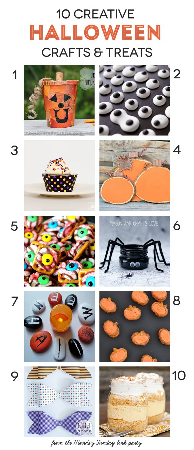10 Creative Halloween Crafts & Treats