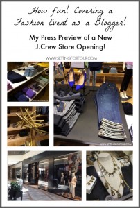 Special Press Preview of New JCrew Store Opening #jcrewrideau #ad | www.settingforfour.com