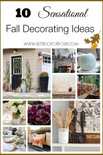 See these 10 Sensational Easy Fall Decorating Ideas | www.settingforfour.com