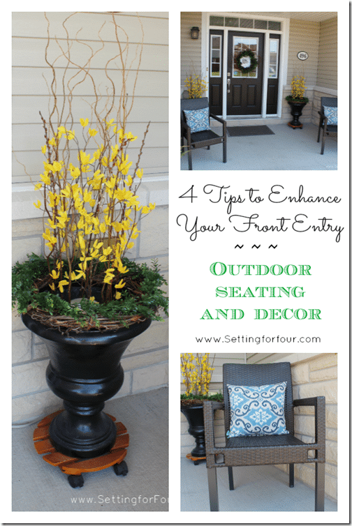 4 tips to enhance your front entry by Setting for Four