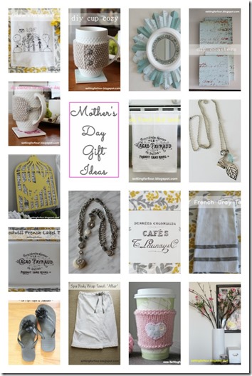 Mothers Day Gift Ideas from Setting for Four #diy #gift #craft #mothersday