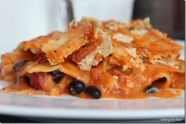 Cheesy Mexican Lasagne Recipe - Tortilla Lasagna - Old El Paso