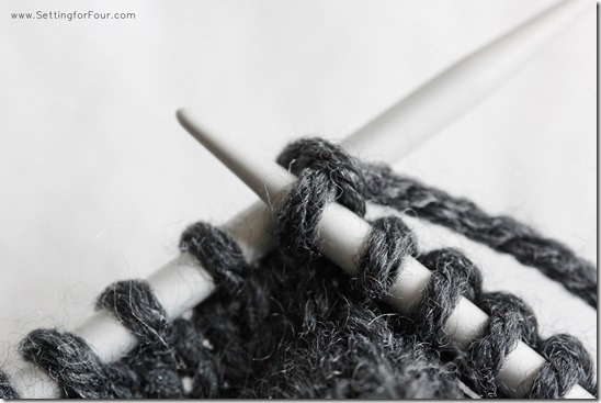 Learn how to make this QUICK AND EASY DIY Cashmere Cup Cozy! I added my grandmother's vintage brooch to it for some pretty sparkle. See the knitting tutorial and supply list to make this fun mug cozy craft. Great gift idea!