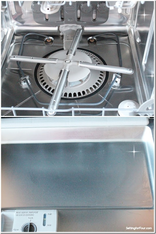 How to clean your dishwasher to a sparkling shine Setting for Four