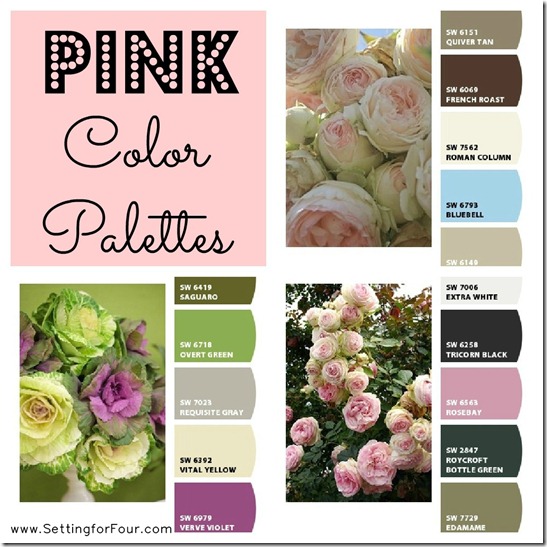 Sherwin Williams Pink Color Palettes 