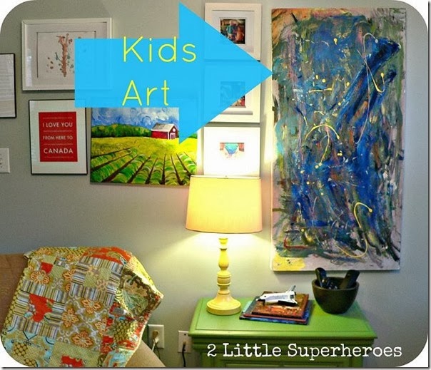 Oversized Art Created by Kids