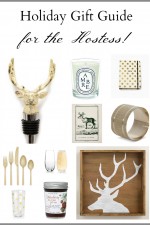 Christmas Holiday Gift Guide for the Hostess! 10 gift ideas she will love to get! www.settingforfour.com