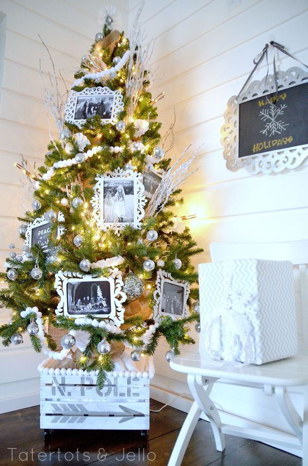 DIY North Pole Christmas tree stand