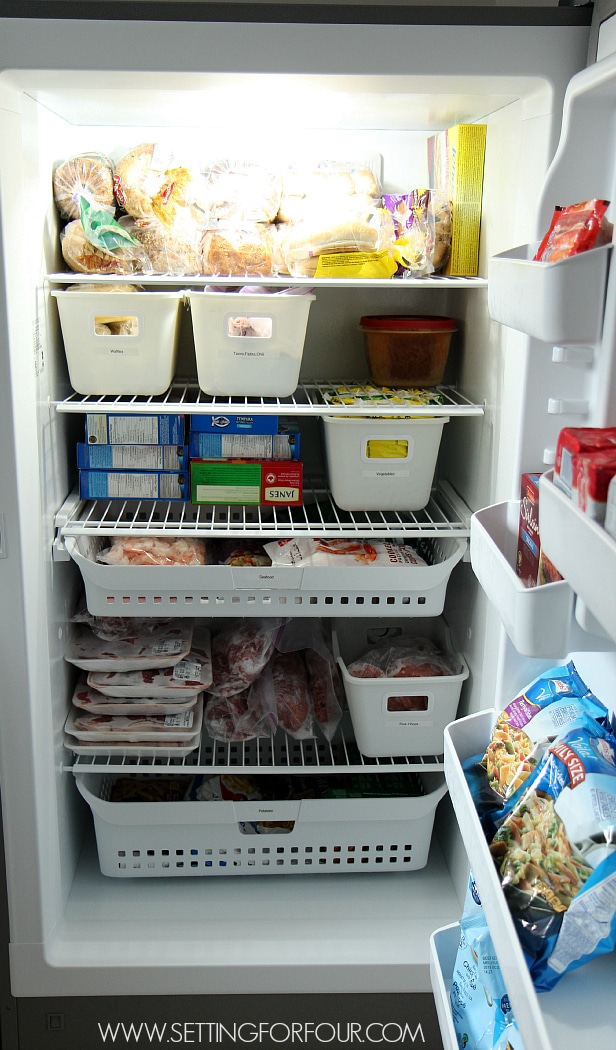 5 of my best quick and do-able freezer organizing ideas to simplify your life and meal prep! 