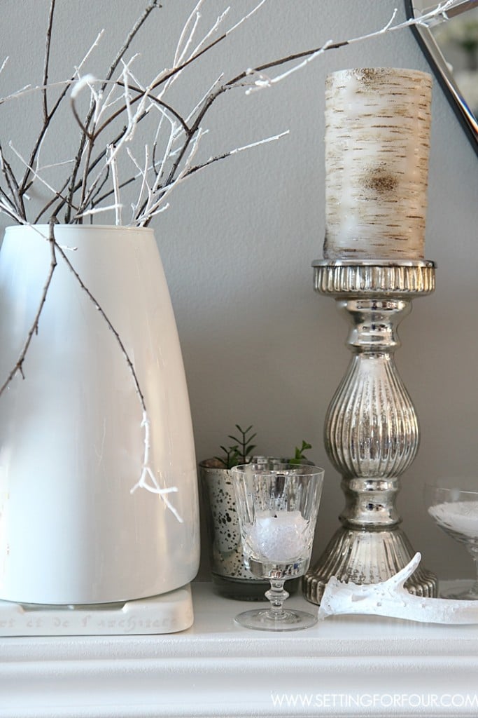 DIY Decor Painted Terracotta Tiles Setting For Four Interiors