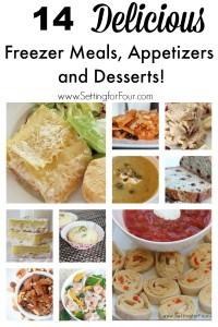 14 Freezer meal ideas