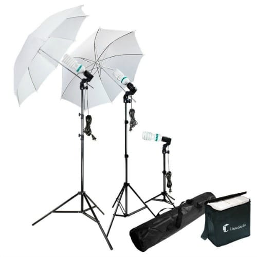 Blogging photography tip: I use this lighting kit to add natural light when I'm taking room photos, DIY, craft and food photos. They are perfect for cloudy days and for brightening dark shadows in corners in rooms.