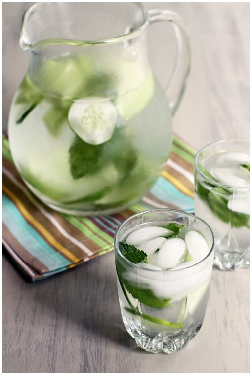 Cucumber Melon Mint Water