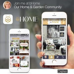 Join me on the bHome app - the NEWEST Home and Garden Community! Get this AMAZING bHome App FREE available in the iTunes App Store! www.settingforfour.com