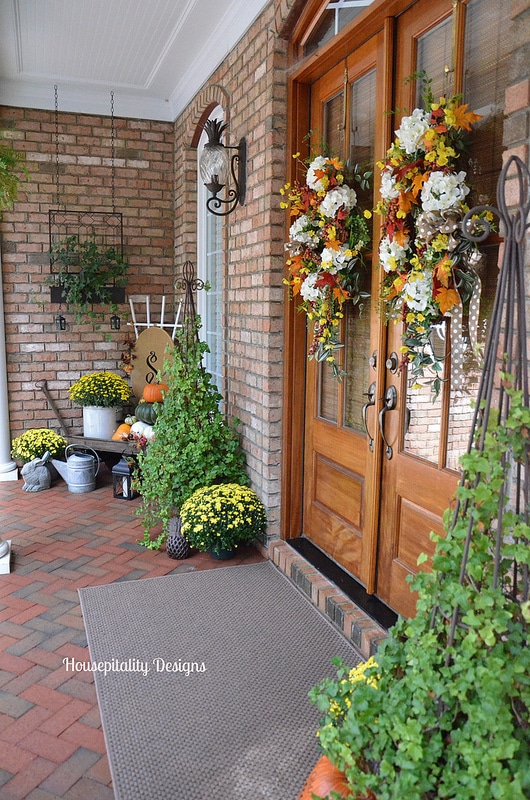 Fall Porch decorating ideas