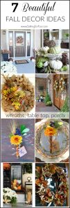 7 Beautiful Fall Decor Ideas