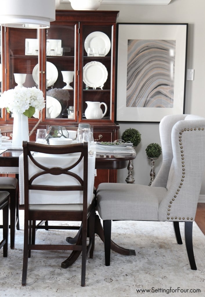 Dining Room Update - Setting For Four Interiors