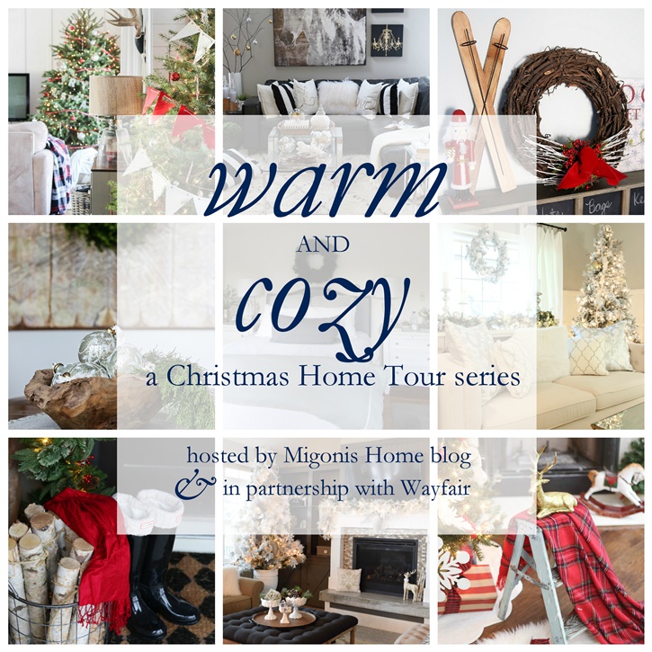 See all of the beautiful Christmas holiday decorating ideas and 14 Holiday Home tours in this inspirational Warm and Cozy Christmas Home Tour series!