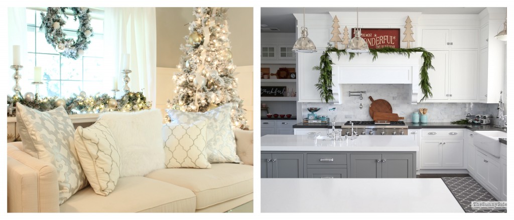 Home Tour For Christmas Recap - Holiday Decor Ideas - Setting for Four