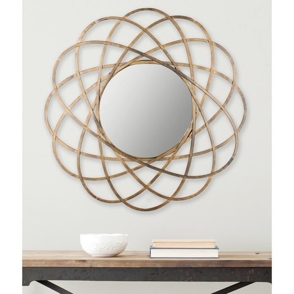 Gold Galaxy Mirror - such a statement!