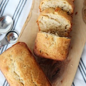 Easy Banana Bread Recipe with a Hint of Maple Syrup.