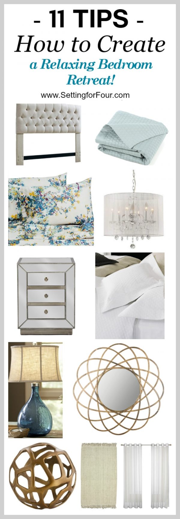 How to Create a Relaxing Bedroom Retreat 11 Tips Setting For Four