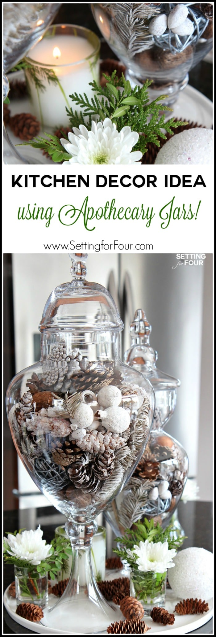 10 Minute Kitchen Decor Idea Setting For Four