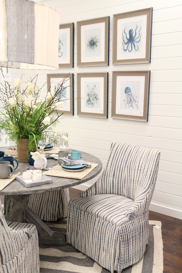 Top 5 Interior Design Trends: Coastal Dining Room Decor Ideas. www.settingforfour.com