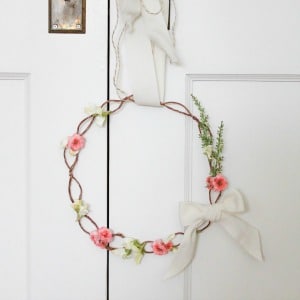 DIY Spring Wreath