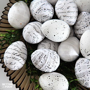 DIY Mod Podge Easter Eggs