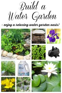 10 tips to build the perfect pond including DIY tips, design and plant ideas to create a relaxing, beautiful outdoor water garden in your yard that your whole family will enjoy!