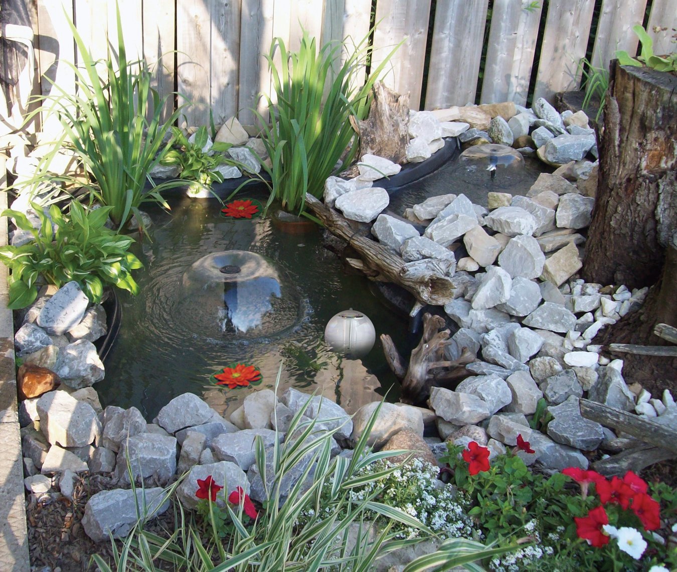 Build a pond the easy way with a pond kit!