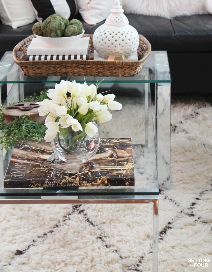 Do you have a console table, coffee table or end table that needs a little decorating style? See these 5 winning tips to decorate accent tables like a Pro at www.settingforfour.com